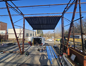 Rekonstrukce opláštění skladové haly